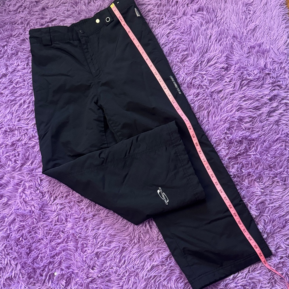 Obermeyer Black Snow/Ski pants. Sz 10 Husky Juniors.